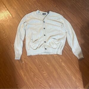 Chaps Tan Knit Cardigan